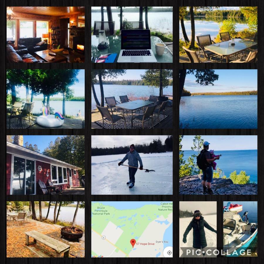 Lakefront Hope Lodge Miller Lake Экстерьер фото